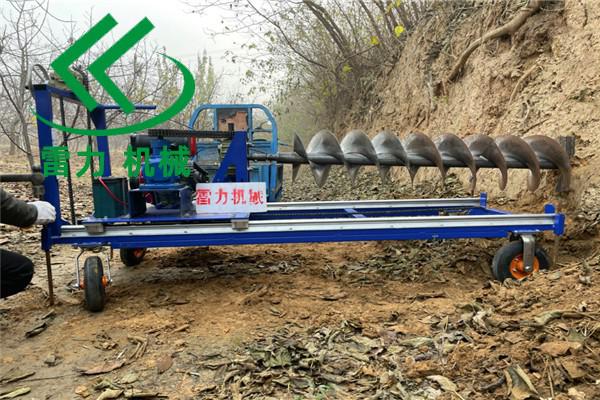 過路打孔機橫向鉆眼作業流程