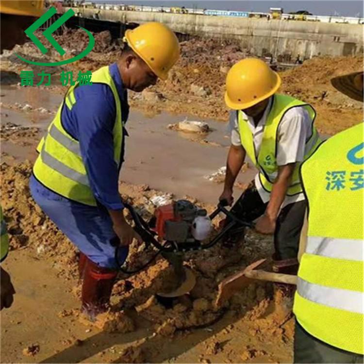 柴油打樁機固錨注漿配